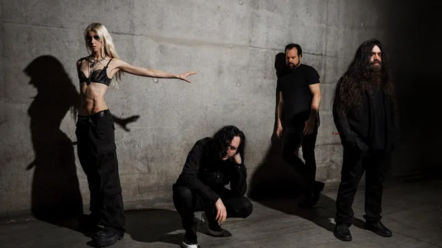 Promotional artwork for The Pretty Reckless - Dear God Tour