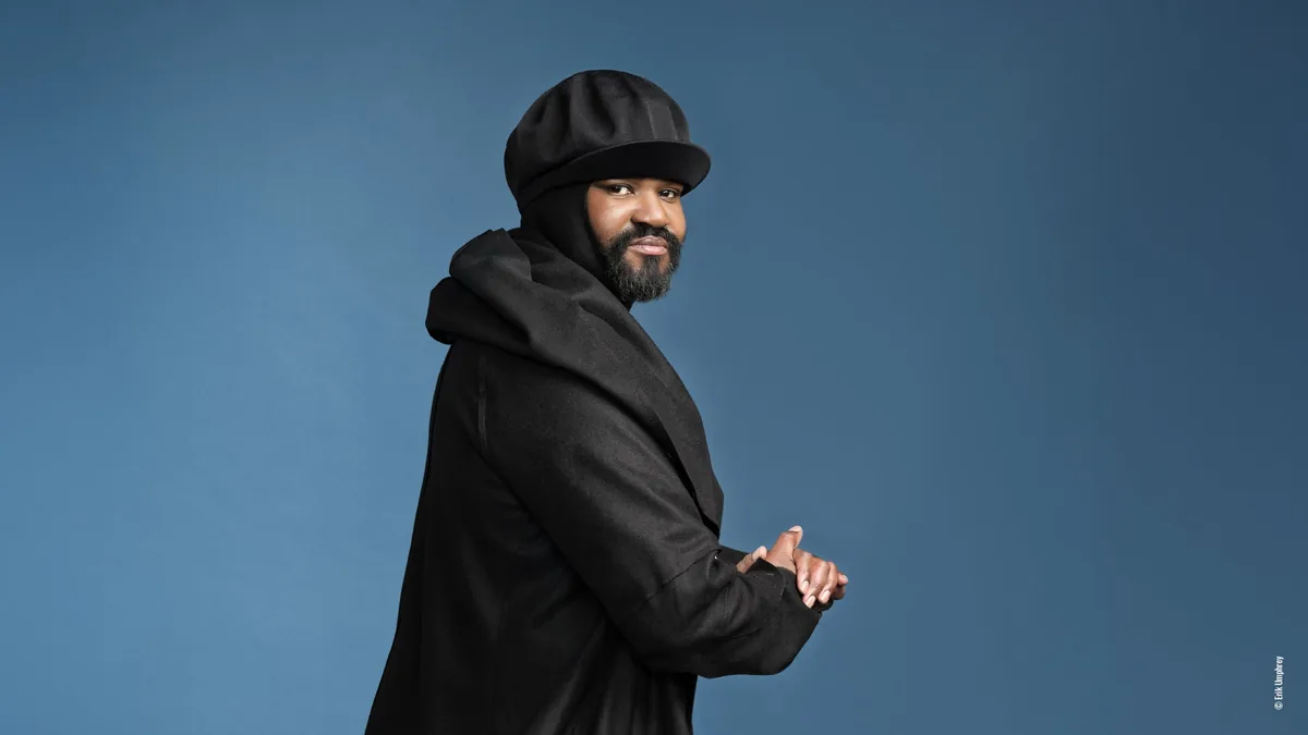 Promotional artwork for Gregory Porter | JAZZMI 2026