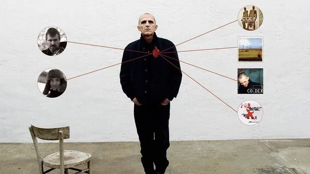 Promotional artwork for Giovanni Lindo Ferretti "Percuotendo in cadenza"