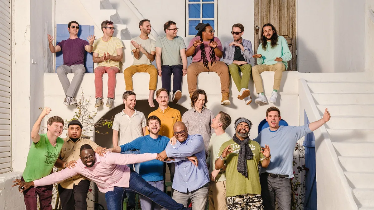 Promotional artwork for Snarky Puppy