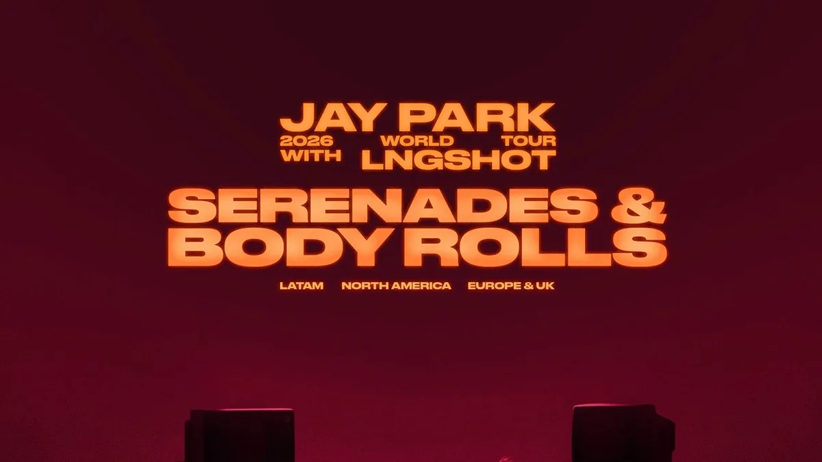 Promotional artwork for Jay Park Ft. LNGSHOT - Serenades & Body Rolls Tour