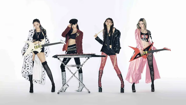 Promotional artwork for aespa LIVE TOUR – SYNK : COMPLæXITY – in MILAN