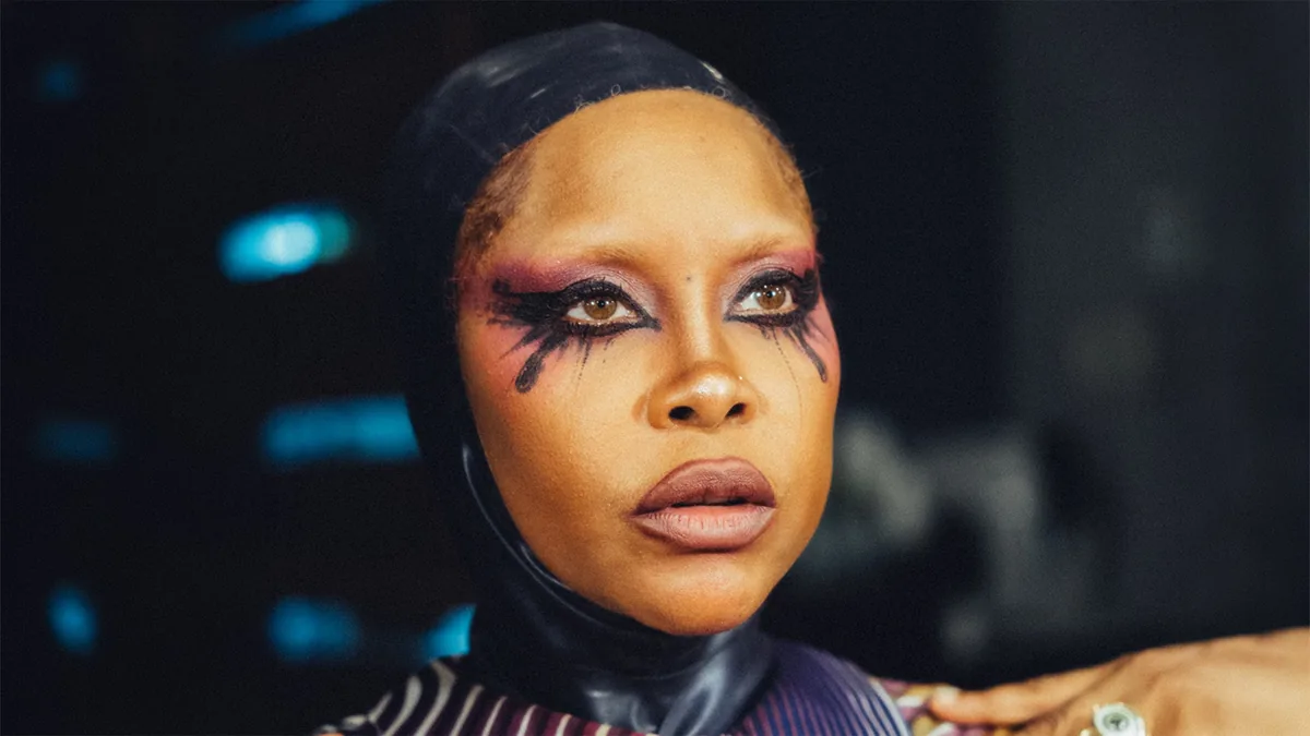 Promotional artwork for Erykah Badu IMEHO "An Intimate Experience with Erykah Badu” | JAZZMI 26