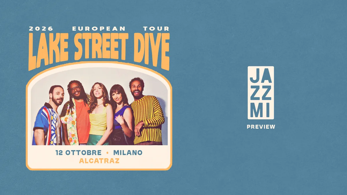 Promotional artwork for Lake Street Dive | JAZZMI 2026