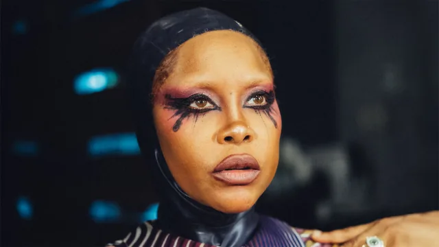Promotional artwork for Erykah Badu IMEHO "An Intimate Experience with Erykah Badu” | JAZZMI 26
